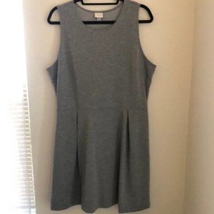 Grey A Line Dress